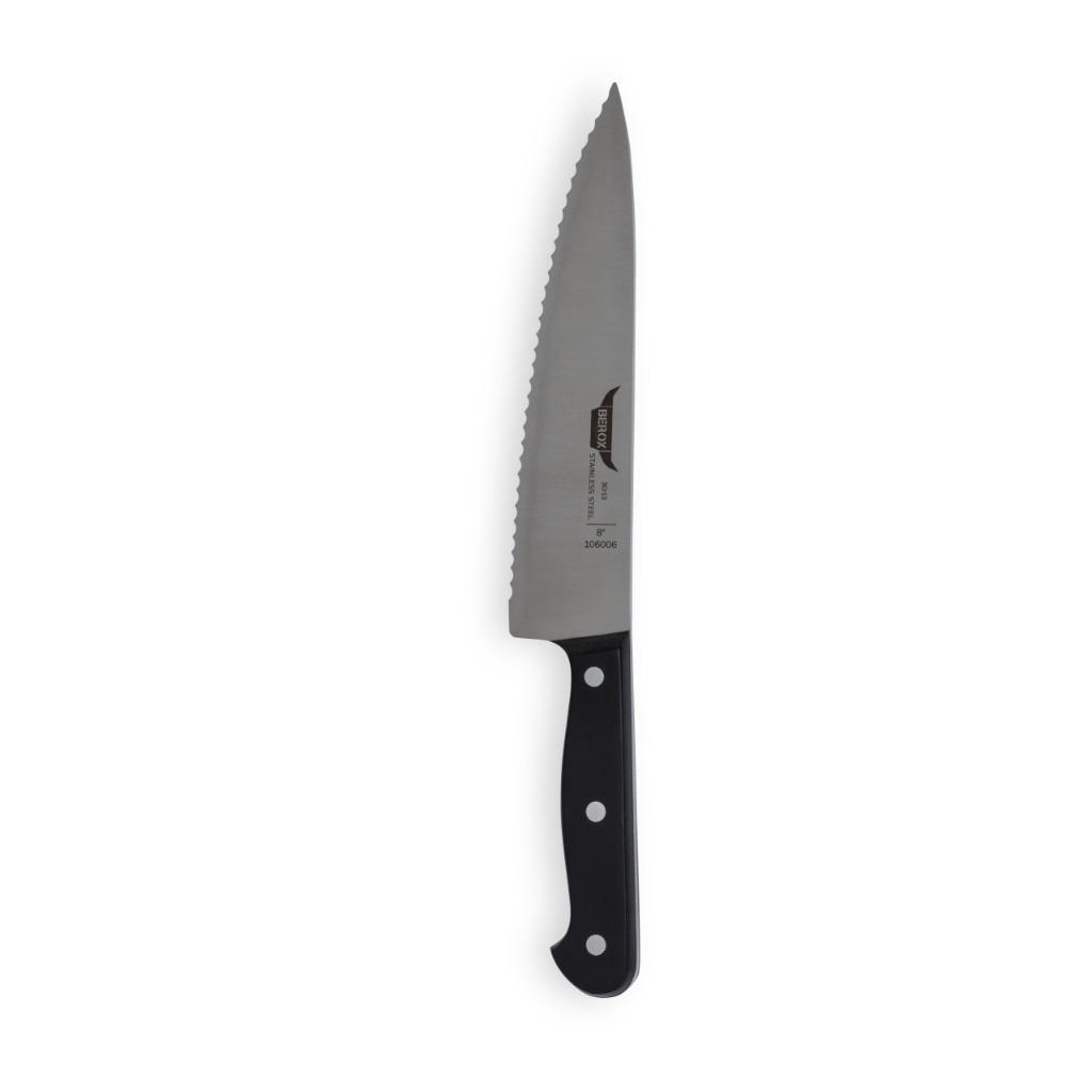 סכין שף משוננת 21 ס"מ | BEROX