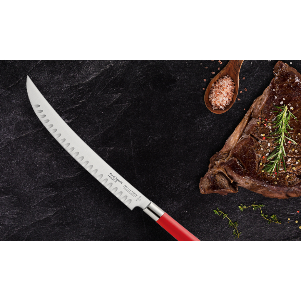 סכין בשר 26 ס"מ להב גבוה חריצים DICK | Red Spirit HEKTOR