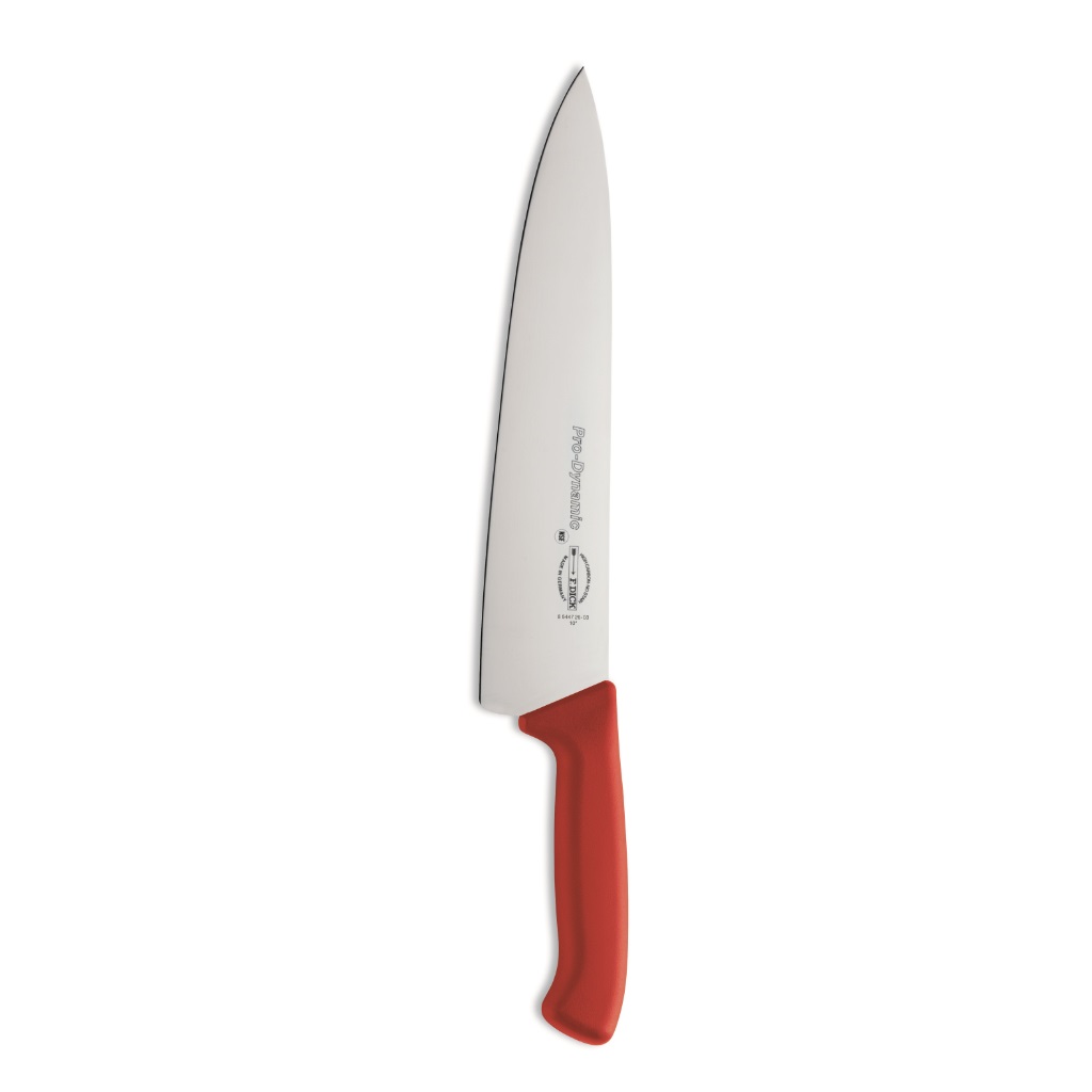 סכין שף 26 ס"מ ידית אדומה DICK | ProDynamic