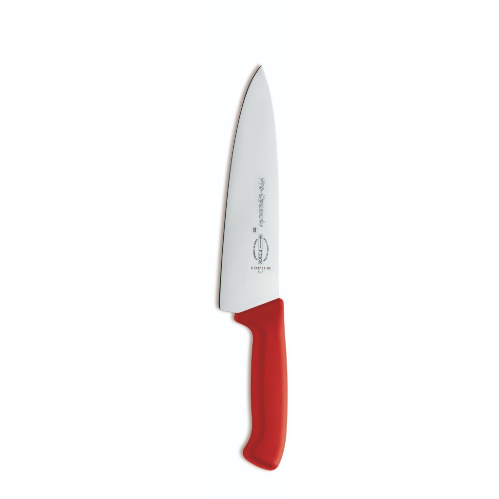 סכין שף 21 ס"מ ידית אדומה DICK | Pro Dynamic