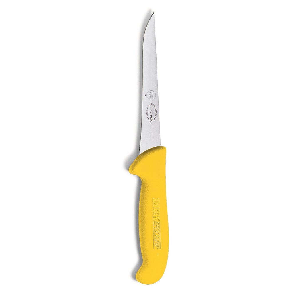 סכין פירוק 13 ס"מ ידית צהובה DICK | Ergo Grip