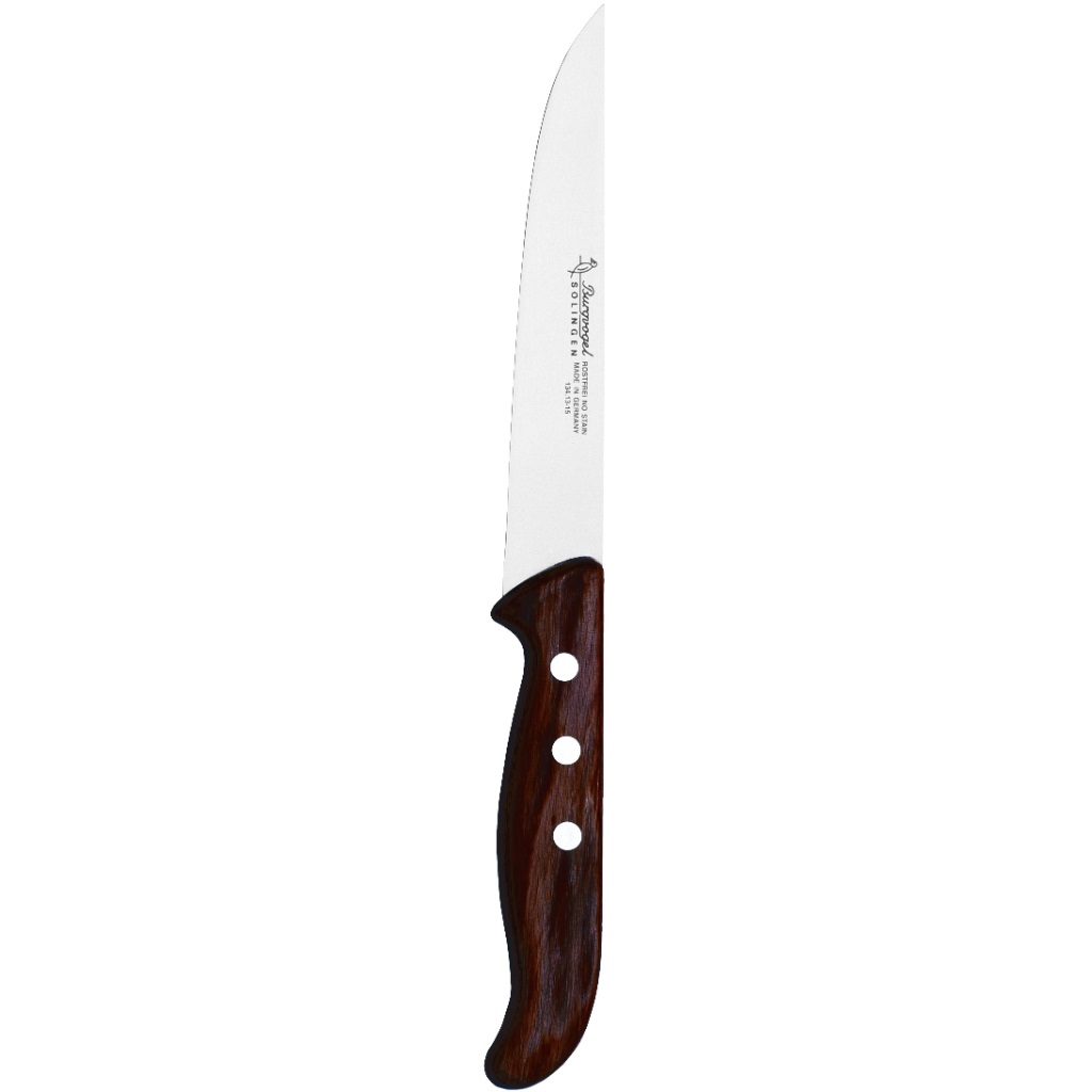 סכין בשר ידית עץ 15 ס"מ BV | PAKKAWOOD BROWN