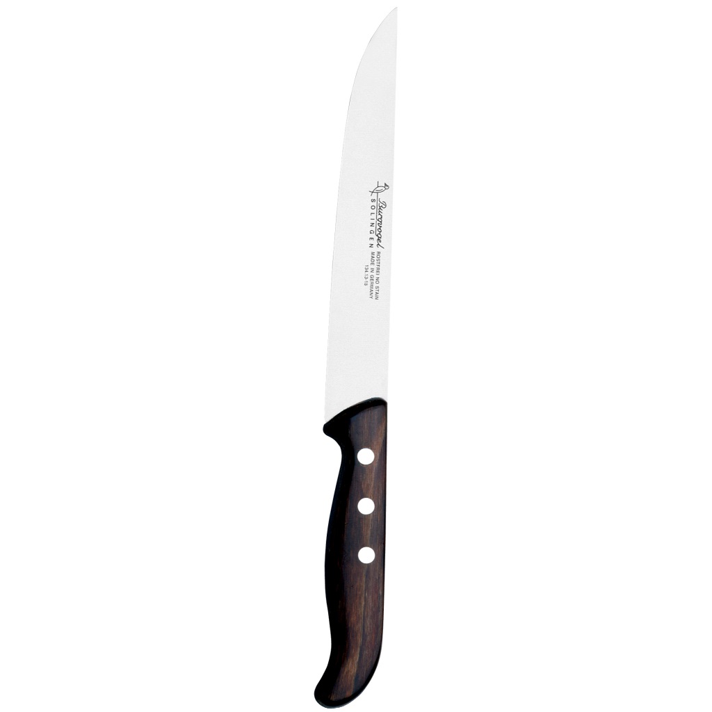 סכין בשר ידית עץ 18 ס"מ BV | PAKKAWOOD BROWN